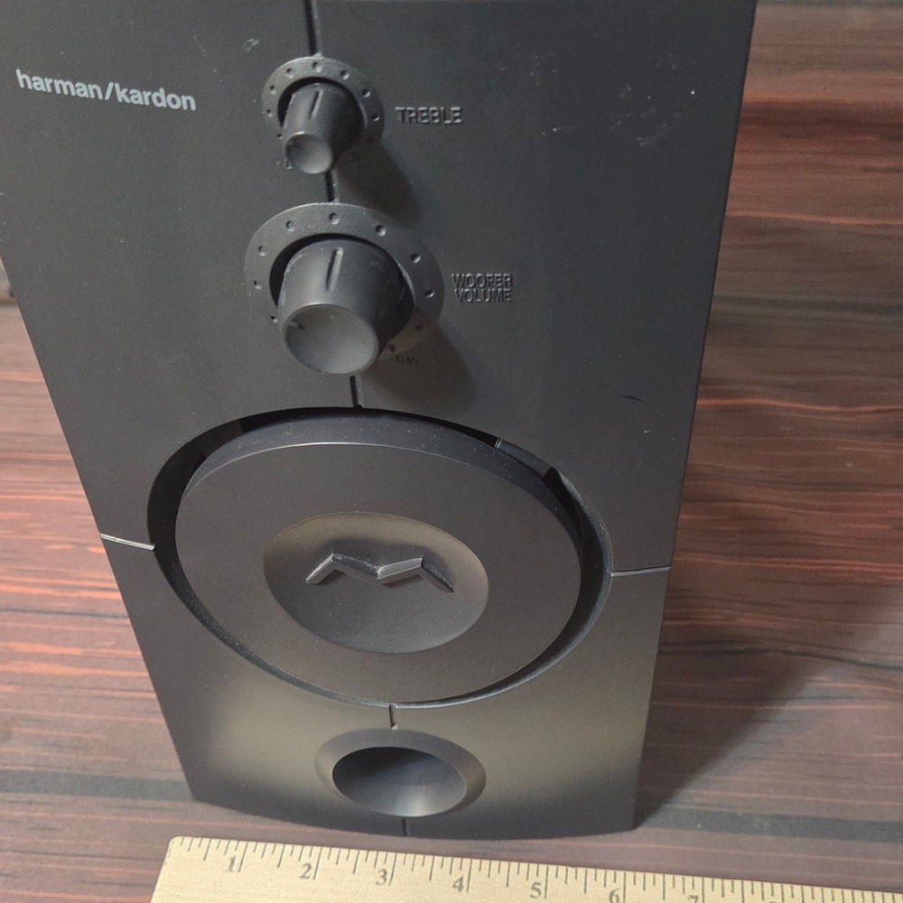 Harman Kardon HK395 Computer Speakers Black 3-Piece Subwoofer System - Picture 8 of 8
